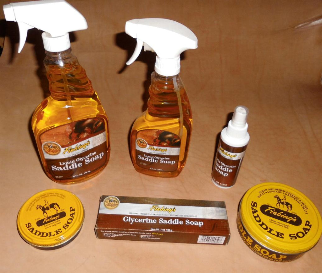Fiebings Liquid Glycerine Saddle Soap Leder Sattelseife Flüssig Seifenblock NEU