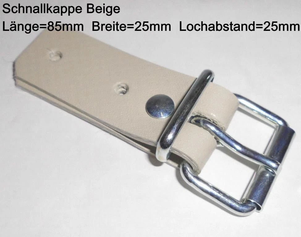 Schnallkappe + Rollschnalle + Unterlage Strippe Schnallriemen Planenverschlu<wbr/>ss