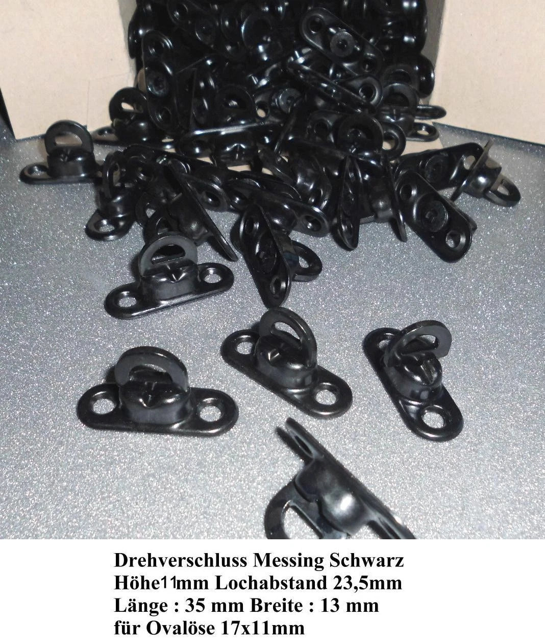 Drehverschluss Ovalöse viele Grössen Planenverschlu<wbr/>ss Plane LKW PKW Anhänger