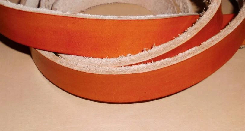 Lederriemen Riemen 1 - 9 cm Breit ⌀ 2mm Gürtel Lederband Flachriemen bis220cm