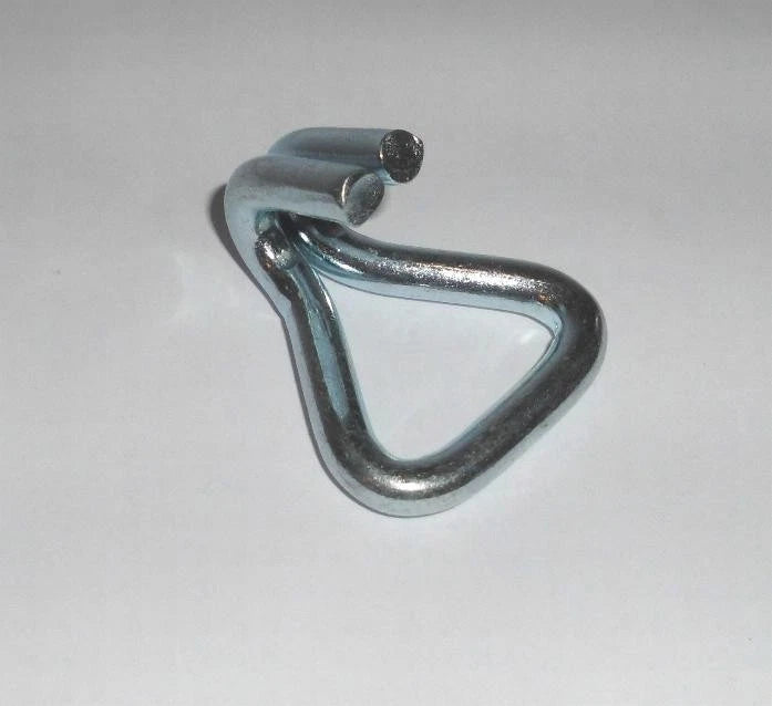 4x Drahthaken 54x6 für 25mm Gurtband Zurrgurt Spanngurt Ratschenspanng<wbr/>urt Haken