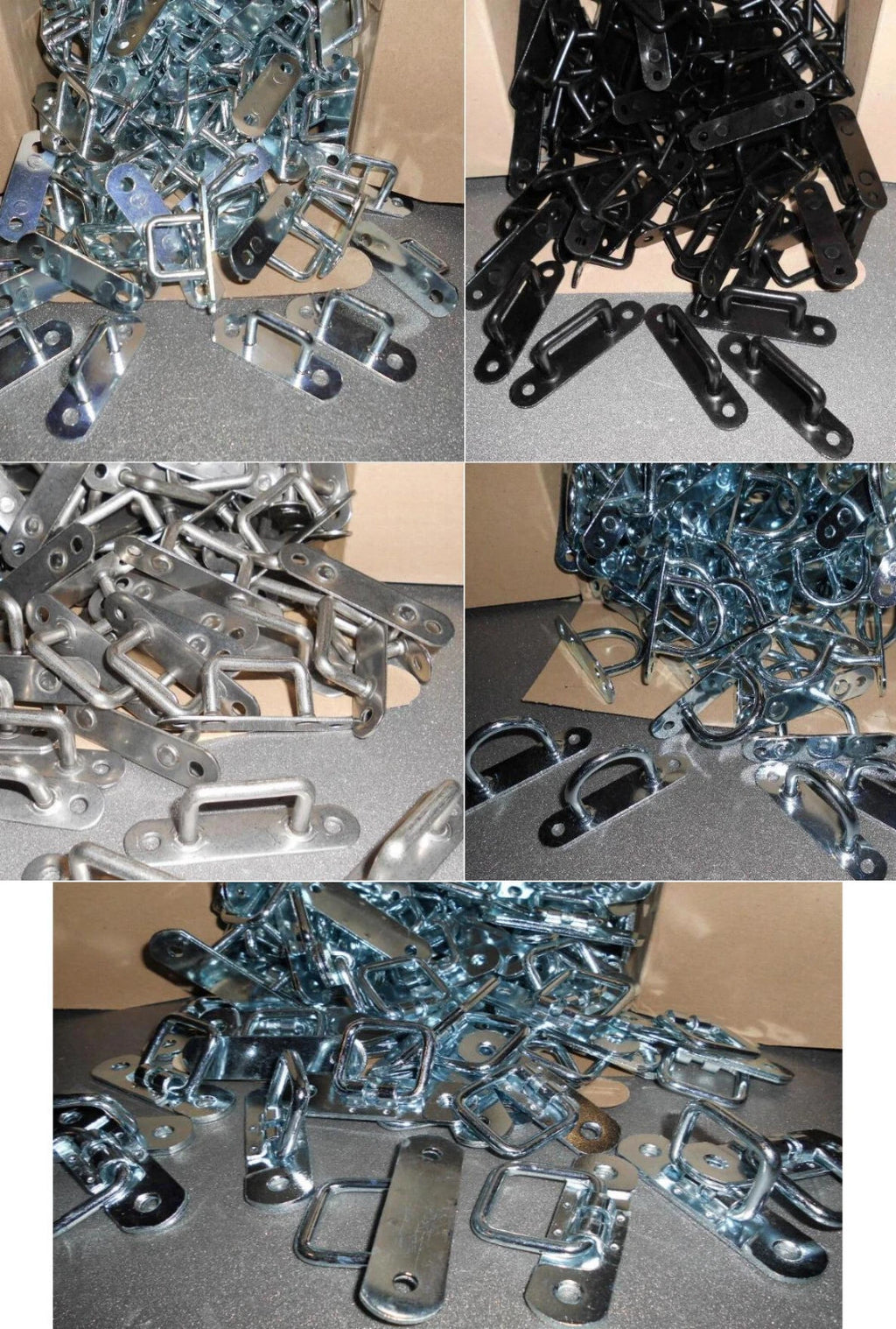 Riemenkrampe Zurröse Höhe 16-30mm für Schlitzösen Bügelkrampe umklappen LKW PKW