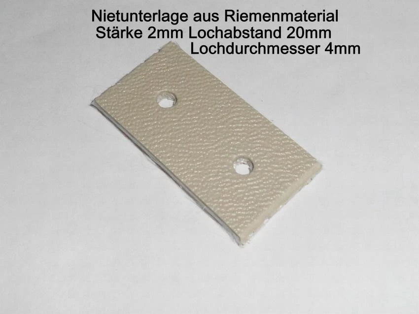 Schnallkappe + Rollschnalle + Unterlage Strippe Schnallriemen Planenverschlu<wbr/>ss